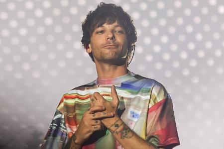 One-Direction-Star Louis Tomlinson zeigt sich mit grauen Haaren