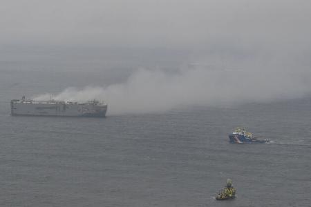 Autotransporter roro-Schiff Brand Fremantle Highway