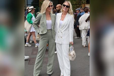 Prinzessin Dianas Nichten machen Wimbledon zur Fashion Week