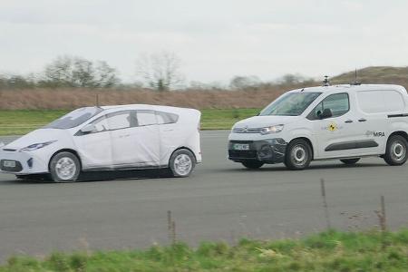 EuroNCAP Sicherheitsbewertung Kleintransporter 2024