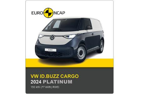 EuroNCAP Sicherheitsbewertung Kleintransporter 2024