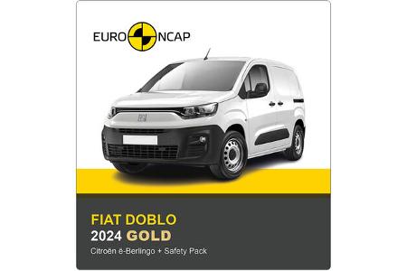 EuroNCAP Sicherheitsbewertung Kleintransporter 2024