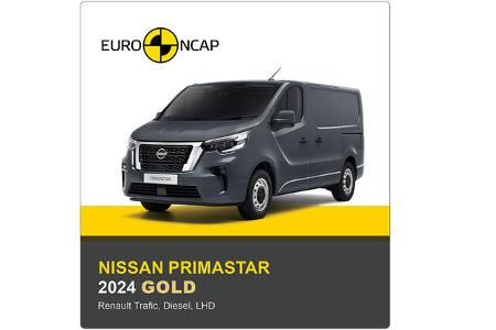 EuroNCAP Van Sicherheitsbewertung 2024
