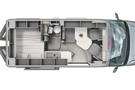 Detleffs Globetrail, Innenansicht 