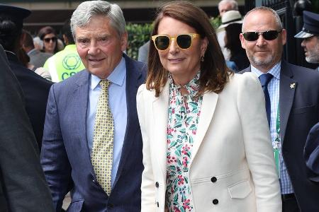 Carole und Michael Middleton besuchen Wimbledon ohne Tochter Kate