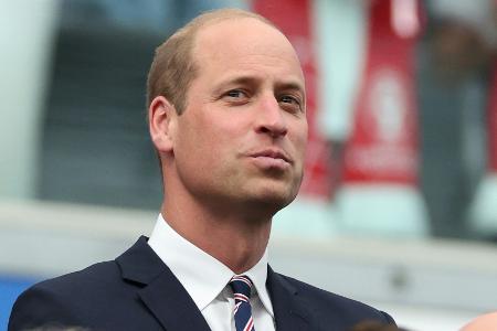 Prinz William besucht Englands Viertelfinale