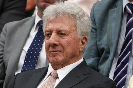 Dustin Hoffman stattet Wimbledon einen Besuch ab