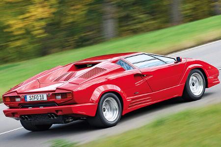 Lamborghini Countach, Seitenansicht