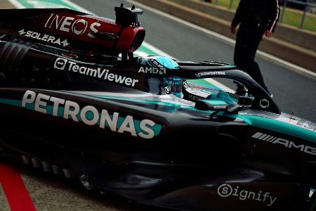 Formel 1: Russell Trainingsschnellster bei Nässe