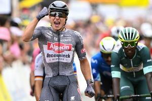 Philipsen gewinnt zehnte Tour-Etappe - Ackermann Dritter