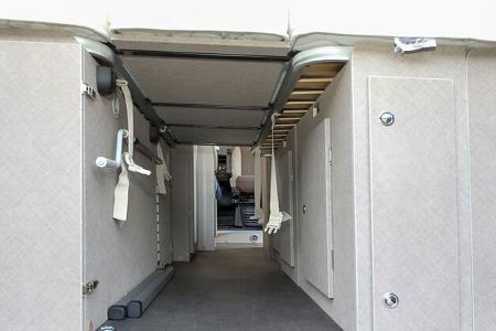 Vergleichstest Karmann vs LMC: Karmann Davis 600 LS Heck Durchsicht