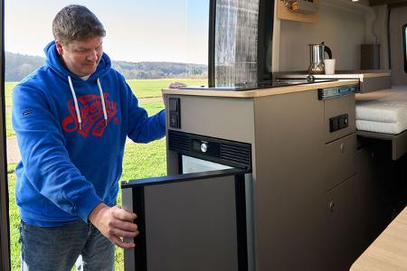 Vergleichstest Karmann vs LMC: LMC Innovan 592 Kühlschrank