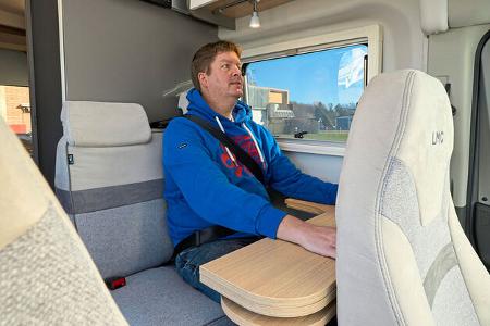 Vergleichstest Karmann vs LMC: LMC Innovan 592 Rückbank