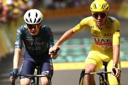 Pogacars Anerkennung für Vingegaards 