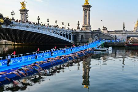 Olympia: Seine fast jeden Tag sauber genug zum Schwimmen