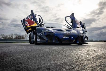 McLaren P1 als Driftcar in Goodwood.