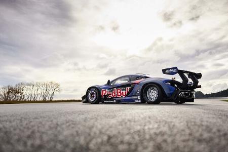 McLaren P1 als Driftcar in Goodwood.