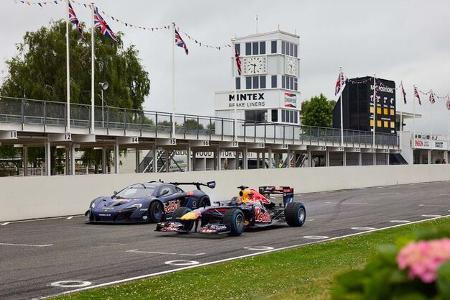 McLaren P1 als Driftcar in Goodwood.