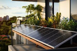 04/2024 Balkon Solaranlage Balkonkraftwerk