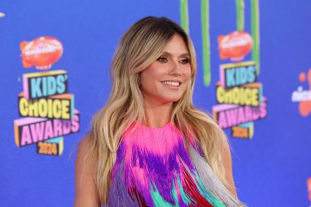 Nickelodeon Kids' Choice Awards: Heidi Klum räumt mit ihrer TV-Show ab