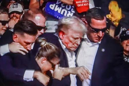 Attentat auf Donald Trump: Scholz und Baerbock zeigen sich geschockt