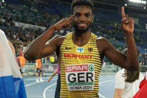 10,00 Sekunden: Ansah-Peprah kratzt an Schallmauer