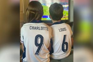 Prinzessin Charlotte und Prinz Louis verfolgten EM-Finale vor dem TV