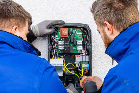 Wallbox-Einbau Installation