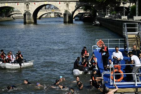 Olympia: Bürgermeisterin Hidalgo schwimmt in der Seine