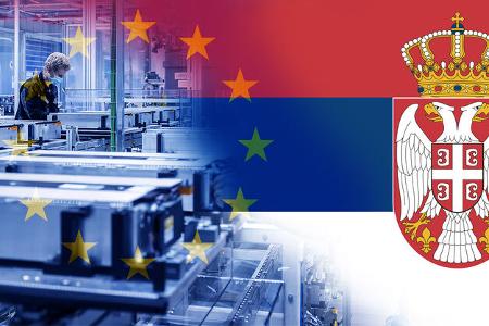 Lithium Serbien EU Zugang Akku Produktion