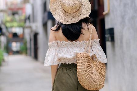 Nicht nur am Strand geeignet: Basket Bags stehen hoch im Taschen-Kurs