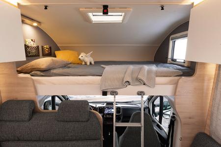 Dethleffs Family XL A 7872-8 Alkovenbett