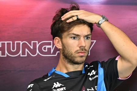 Formel 1: Gasly startet in Ungarn aus der Boxengasse