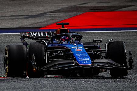 Platz 17: Logan Sargeant (Williams) - Note: 4,5 - Nach P14 im Qualifying gelang ihm im Rennen wenig. Wurde schnell durchgereicht. Drehte als Teil der Schlussgruppe seine Runden und wurde klar vom Williams-Kollegen geschlagen.