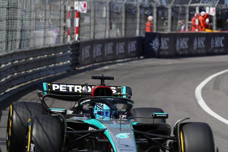 Platz 8: George Russell (Mercedes) - Note: 3,0 - Tat sich schwer, auf der Strecke zu überholen. Rückte nur aufgrund der Strategie nach vorne. Zögerte den ersten Stopp dann zu lange hinaus und musste Perez ziehen lassen. Zeigte später, was möglich gewesen wäre, als er freie Fahrt hatte.