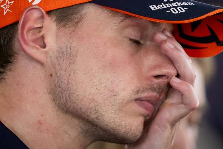 Verstappen in der Krise: 