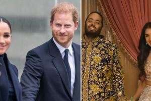 Fliegen Meghan und Harry für Indiens Mega-Paar nach England?