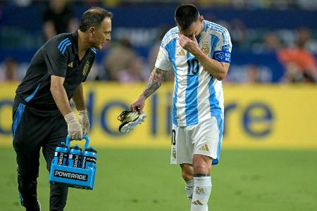 Nach Verletzung: Messi fehlt im All Star Game