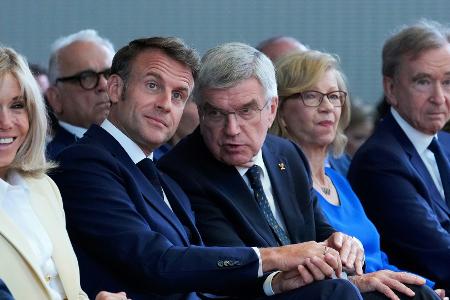 Macron unterstützt Frankreichs Bewerbung für 2030 beim IOC