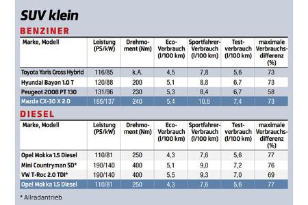 Effizienz bei Verbrennern