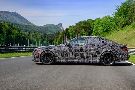 BMW M5 getarnt