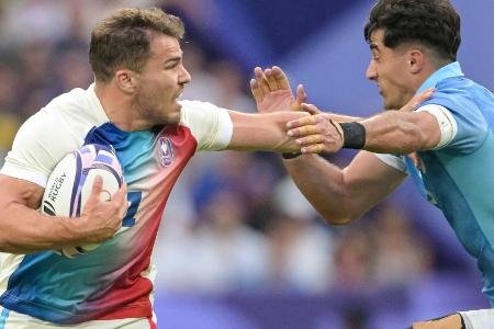 Rugby: Dupont und Frankreich schon im Viertelfinale