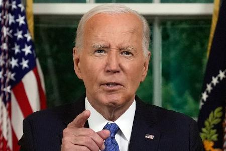 Rede an Nation: Joe Biden klärt über Rücktritt und seine Zukunft auf