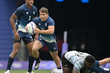 Rugby: Frankreich mit Topstar Dupont schon im Halbfinale