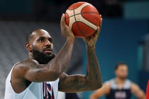 Stars an der Fahne: Ma, James und Gauff im Einsatz