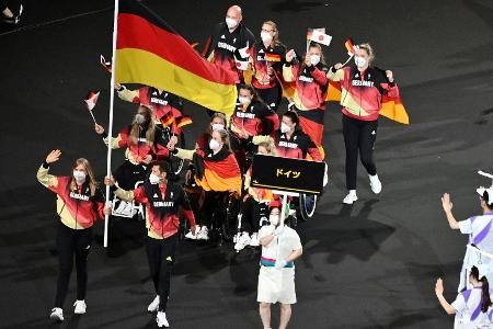 Eröffnungsfeier: Deutsches Team schon mit 