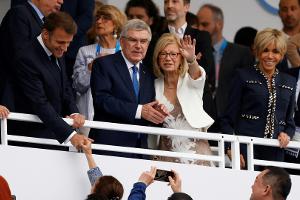 Party trotz Regen: Eröffnungsfeier in Paris gestartet