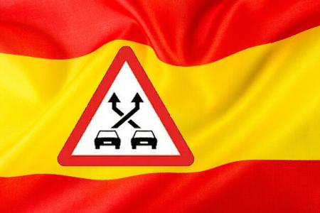 Neue spanische Verkehrsschilder