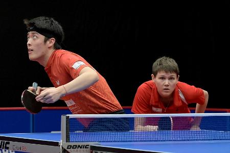 Tischtennis: Mittelham/Qiu scheitern im Mixed