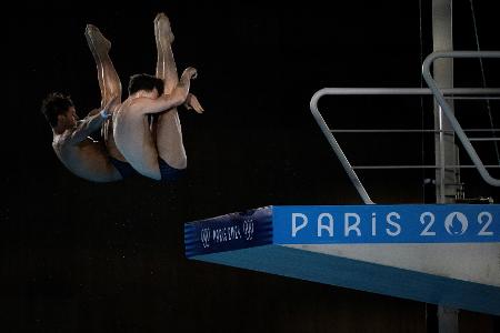 Barthel und Eikermann vom Turm ohne Chance - Silber für Daley